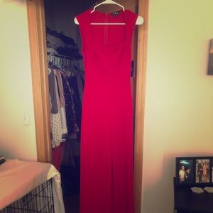 Lulu’s never been worn Red Jumpsuit